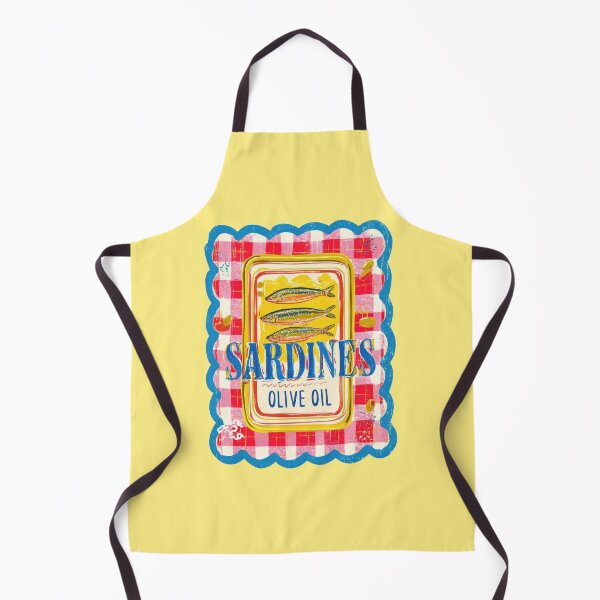 Item preview, Sardines in Olive Oil – Aesthetic Tinned Fish Illustration designed and sold by All That Jazz Store.