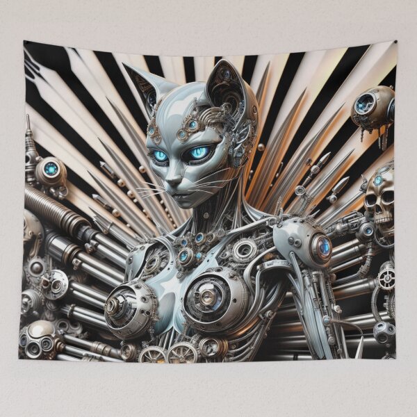 Item preview, Robotic Cat Female designed and sold by RaF71PrO.