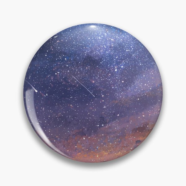 Item preview, Starry Night Galaxy Meteor Shower Dreamy Cosmic Sky designed and sold by Faithlines.