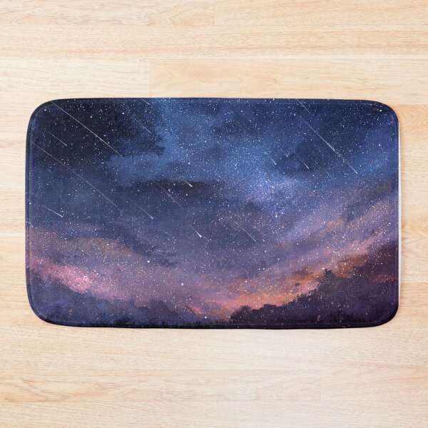 Item preview, Starry Night Galaxy Meteor Shower Dreamy Cosmic Sky designed and sold by Faithlines.