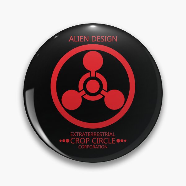 Item preview, Extraterrestrial Crop Circle Corporation Alien Design 1 designed and sold by MagicEyesOnly.
