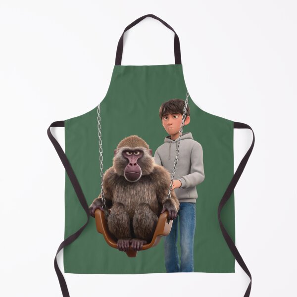 Item preview, Just a Casual Baboon Swing Ride (Realistic) designed and sold by BigBrainPrints.