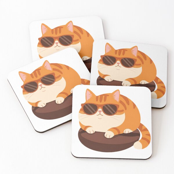 Item preview, Cool Chonk: The Boss Orange Tabby designed and sold by 1434s.
