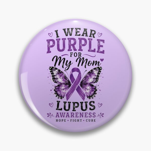 Item preview, I Wear Purple For My Mom Lupus Design designed and sold by BunBuntheDog-.