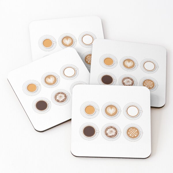 Item preview, Minimalist Coffee Varieties designed and sold by ArunDandiboina.