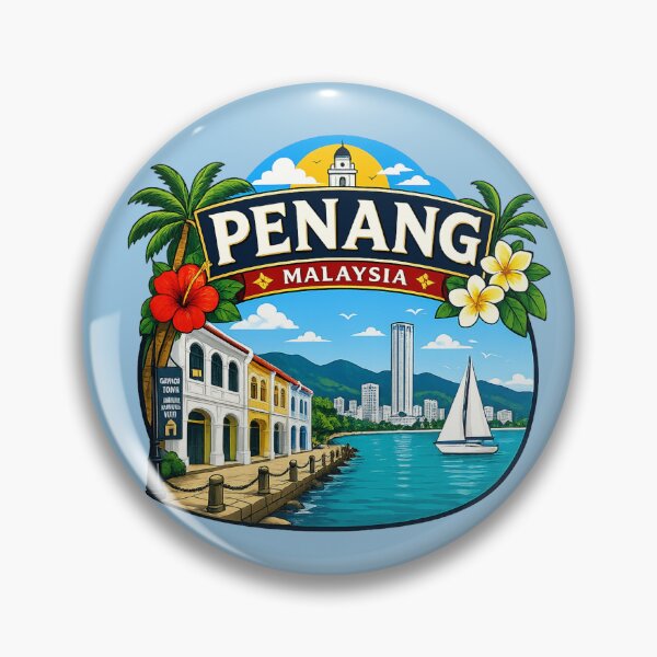 Item preview, Penang, Malaysia designed and sold by Myra365Art.