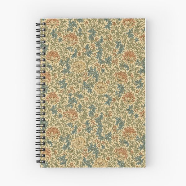 Item preview, Vintage Chrysanthemum and Acanthus Floral Pattern - Art Nouveau Botanical Design designed and sold by WabiSabiArts.