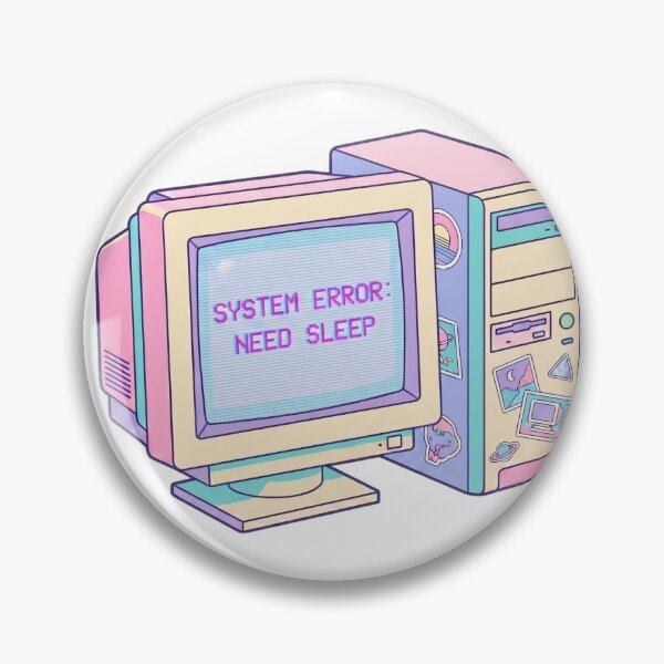 Item preview, System Error: Need Sleep | Aesthetic Retro PC designed and sold by 1434s.