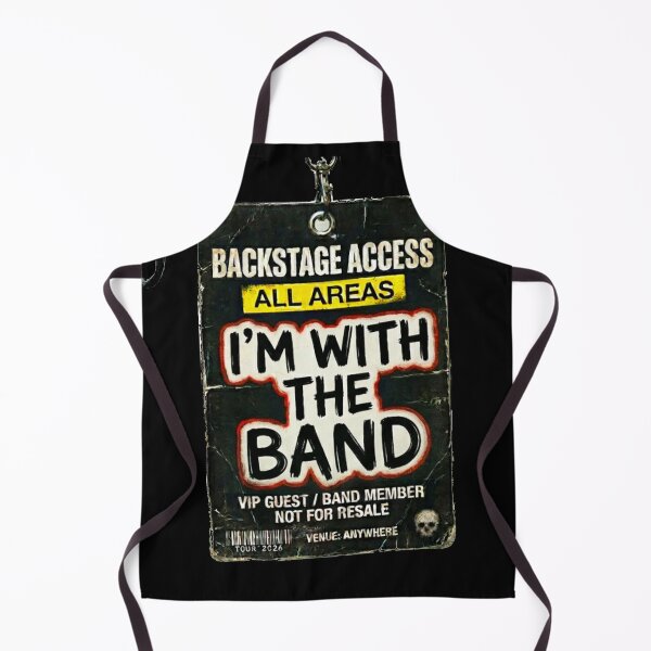 Item preview, I'm With The Band designed and sold by Amarga Idea.