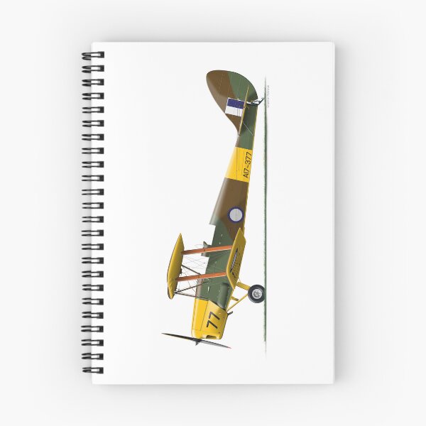 Item preview, DH-82A TIGER MOTH A17-377 AARG 2009 designed and sold by Grubby Fingers Aircraft Illustration.