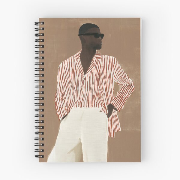 Item preview, Striped Shirt Black Man Fashion Painting designed and sold by Maisonsucces.