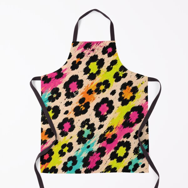 Item preview, Neon Leopard Paint Splatter Animal Print designed and sold by ZetaDream.