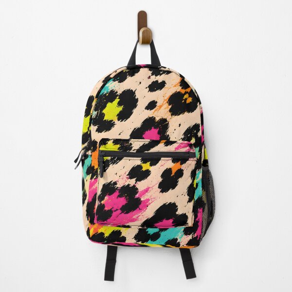 Item preview, Neon Leopard Paint Splatter Animal Print designed and sold by ZetaDream.
