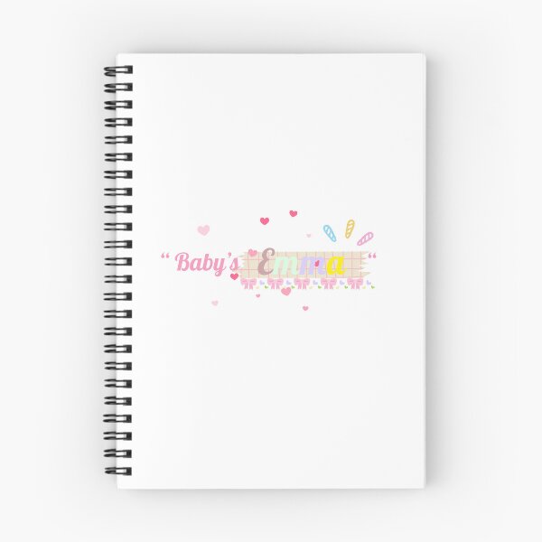Item preview, Baby's Emma Cute Pastel Typography Design designed and sold by ammiespy.
