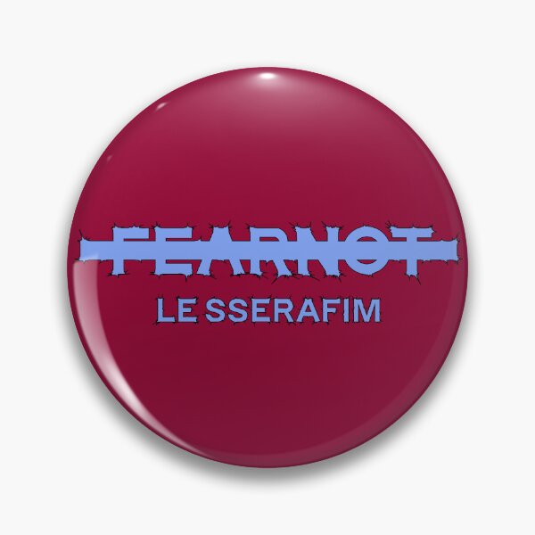 Item preview, Le Sserafim Fearnot Logo ver.2 kpop fanmade designed and sold by ShiroHero.