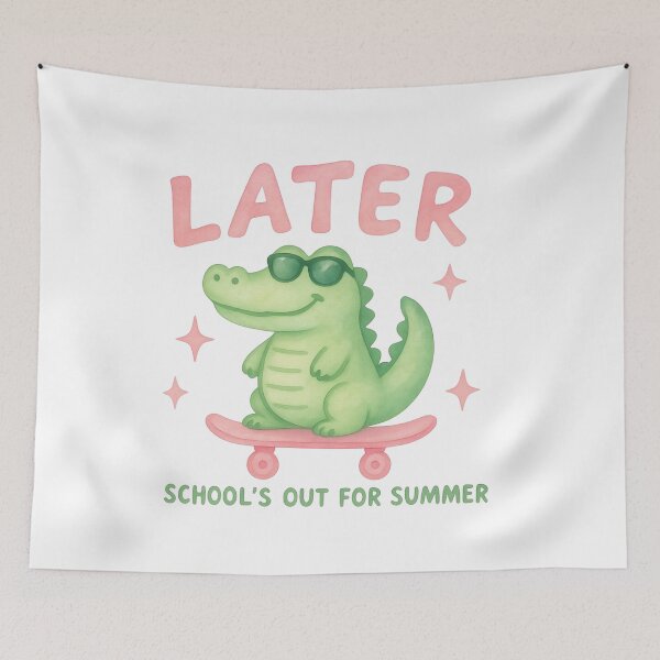Item preview, Later Gator Schools Out For Summer Funny Last Day Of School designed and sold by wesdesignshop.