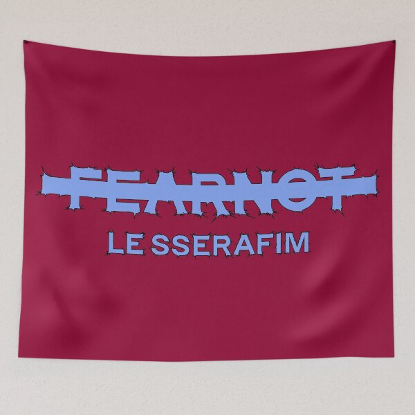 Item preview, Le Sserafim Fearnot Logo ver.2 kpop fanmade designed and sold by ShiroHero.