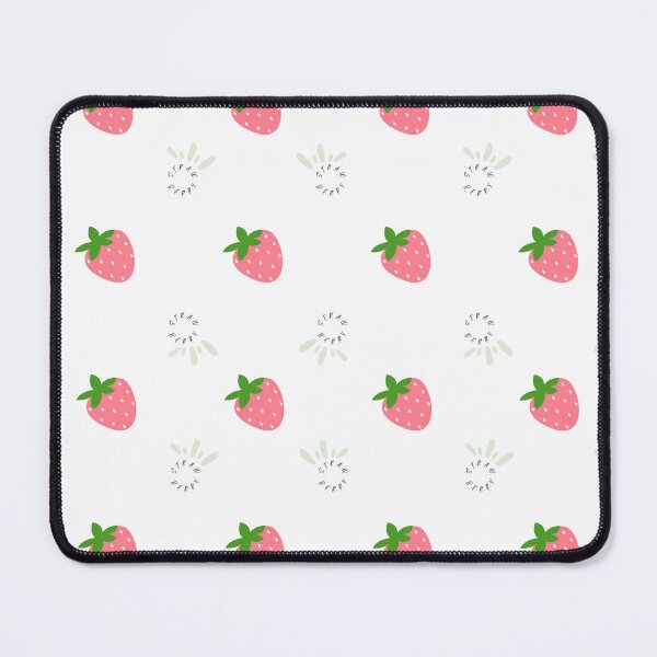 Item preview, Cute Strawberry Seamless Pattern Design designed and sold by NadDot.