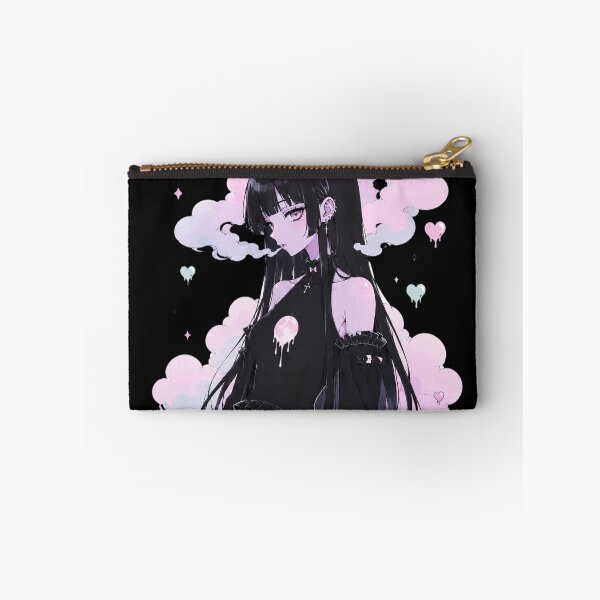 Item preview, Pastel Goth Vampire Girl Smoky Yami Kawaii Anime Art designed and sold by HeyChickasClubX.