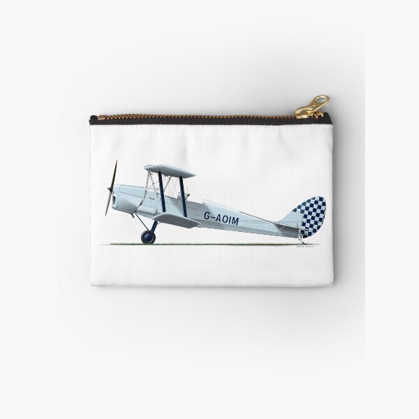 Item preview, DH-82A TIGER MOTH G-AOIM UK 1959 designed and sold by Grubby Fingers Aircraft Illustration.