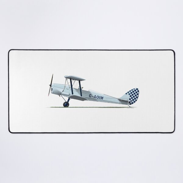Item preview, DH-82A TIGER MOTH G-AOIM UK 1959 designed and sold by Grubby Fingers Aircraft Illustration.