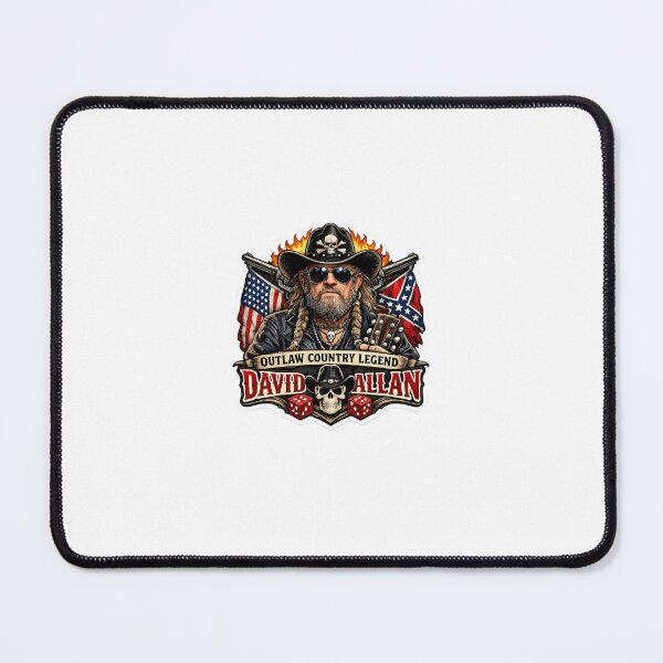 Item preview, David Allan Coe Outlaw Country Legend Sticker designed and sold by singhworldcr.