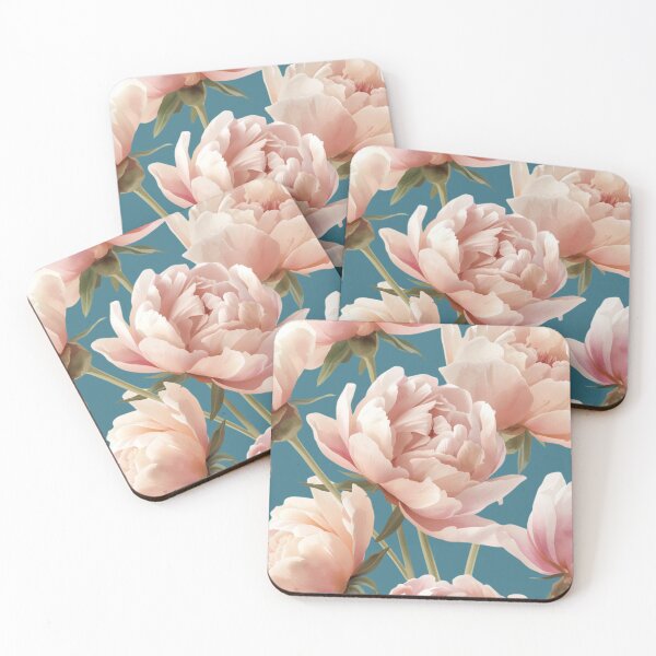 Item preview, Natural powder pink peony designed and sold by Art70shop.