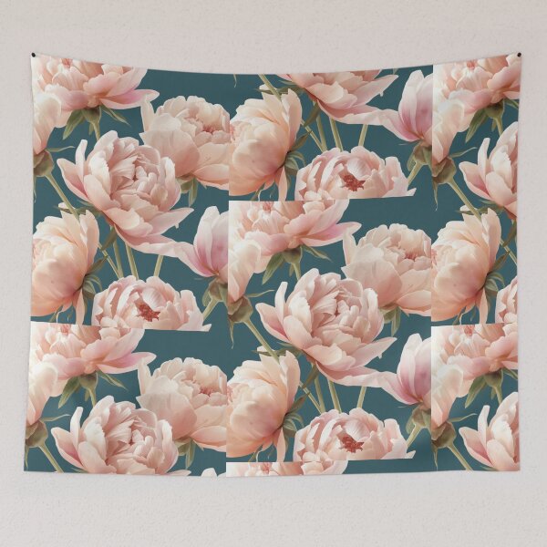 Item preview, Natural powder pink peony designed and sold by Art70shop.