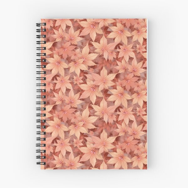 Item preview, Soft Peach Maple Leaves Autumn Nature Pattern designed and sold by AmDecor.