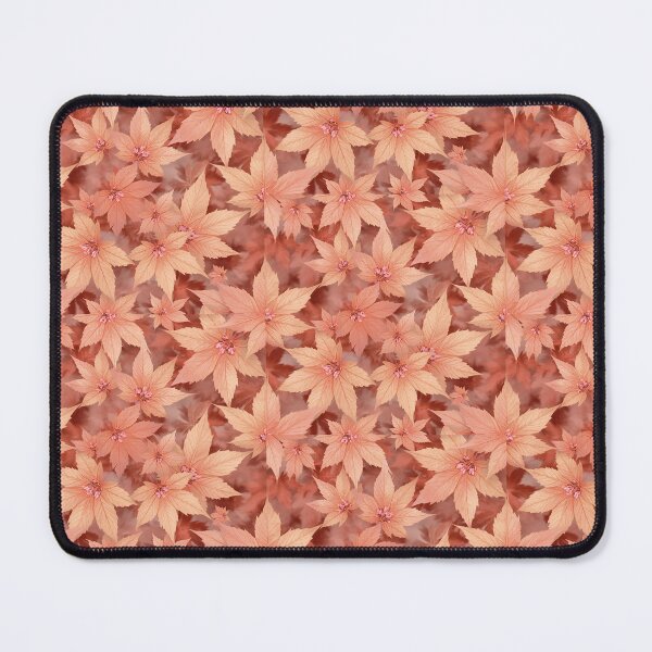 Item preview, Soft Peach Maple Leaves Autumn Nature Pattern designed and sold by AmDecor.