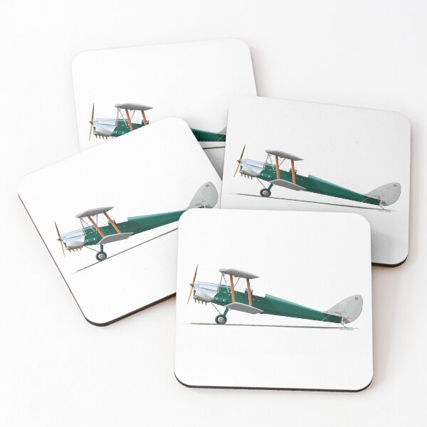Item preview, DH-82A TIGER MOTH VH-BVB TYABB 2008 designed and sold by Grubby Fingers Aircraft Illustration.