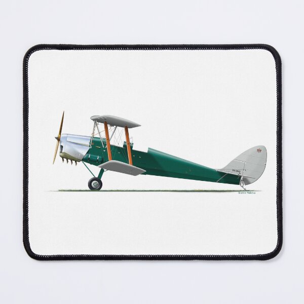 Item preview, DH-82A TIGER MOTH VH-BVB TYABB 2008 designed and sold by Grubby Fingers Aircraft Illustration.