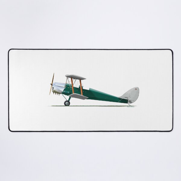 Item preview, DH-82A TIGER MOTH VH-BVB TYABB 2008 designed and sold by Grubby Fingers Aircraft Illustration.