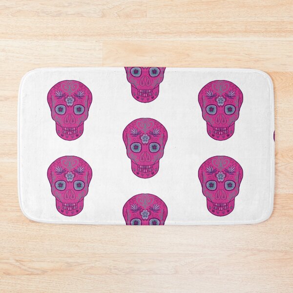 Item preview, Hot Pink Day Of The Dead Sugar Skull designed and sold by Anne Londez Studio.