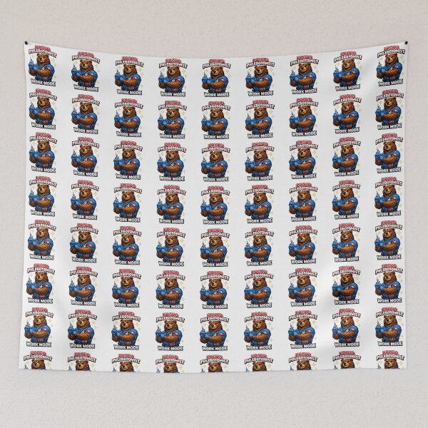 Item preview, Funny Strong Bear Phlebotomist Pride Design – Cute Medical Worker Gift for National Phlebotomist Recognition Week Work Mode designed and sold by ClinicalHubs.
