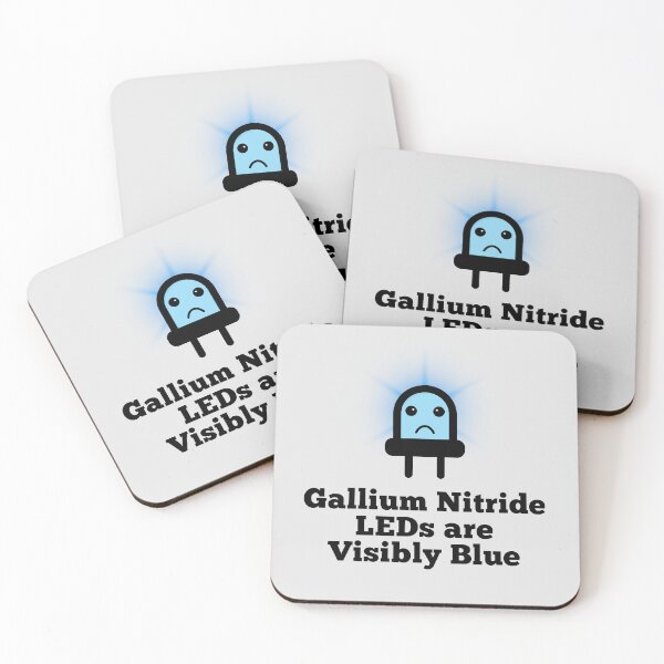 Item preview, Gallium Nitride Semiconductor LEDs are Visibly Blue. designed and sold by MPC-Mince-Pies.