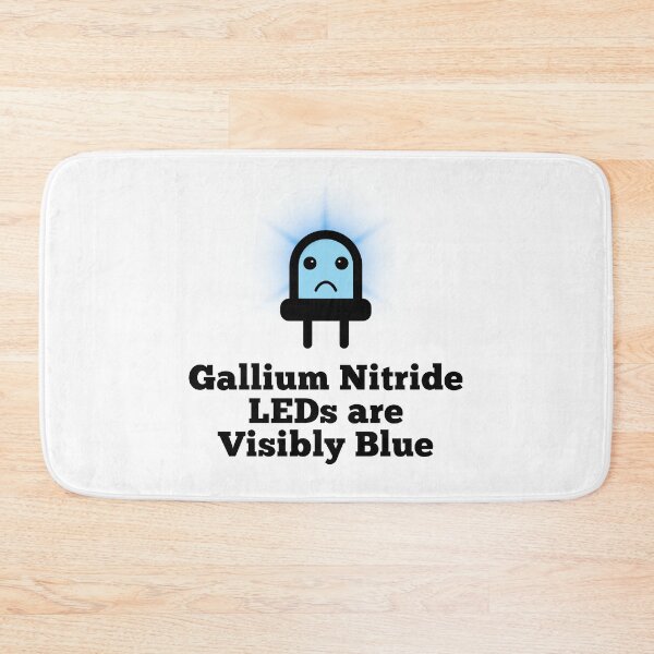 Item preview, Gallium Nitride Semiconductor LEDs are Visibly Blue. designed and sold by MPC-Mince-Pies.