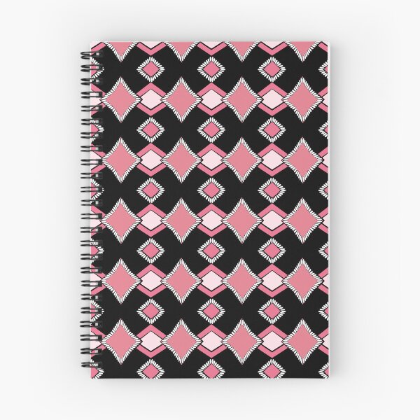 Item preview, Tribal Geometric Pink on Black designed and sold by Art in My Loft.
