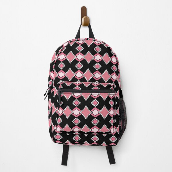 Item preview, Tribal Geometric Pink on Black designed and sold by Art in My Loft.