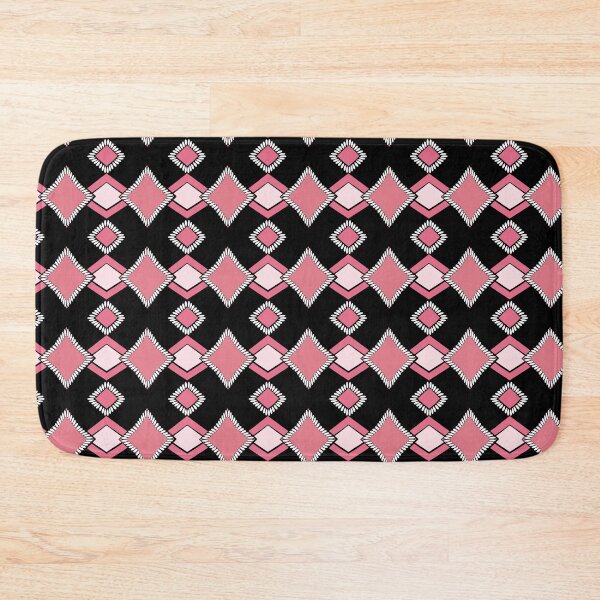 Item preview, Tribal Geometric Pink on Black designed and sold by Art in My Loft.