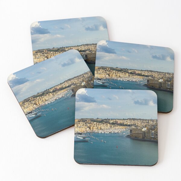 Item preview, Panoramic View Of Valletta And The Three Cities Overlooking Malta's Grand Harbour designed and sold by Nmallia.