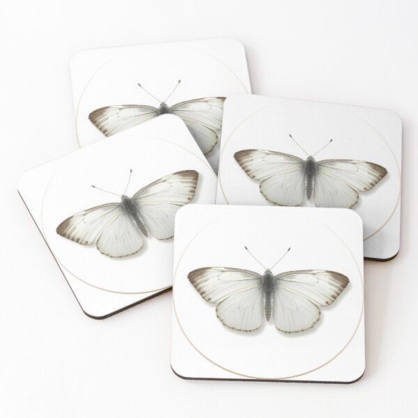 Item preview, Cabbage white butterfly. designed and sold by moths-minor.