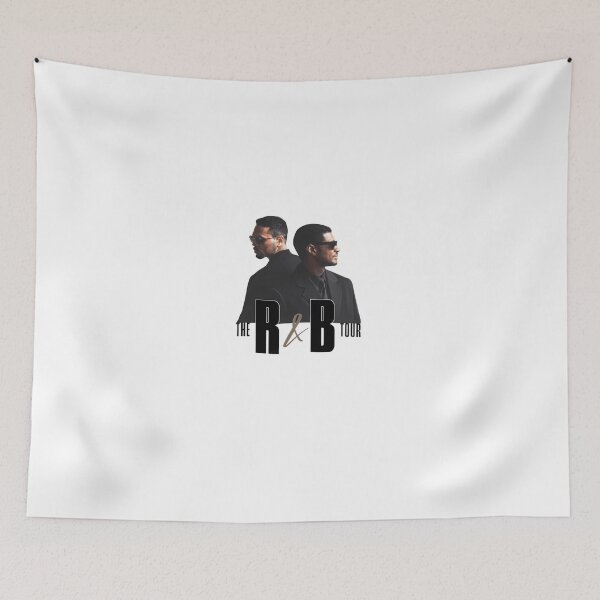 Item preview, Chris Brown T-shirts The R And B Tour 2026 Usher Raymond  designed and sold by PamoHunter.