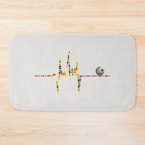 Item preview, Football heartbeat designed and sold by MT-Wunderland .