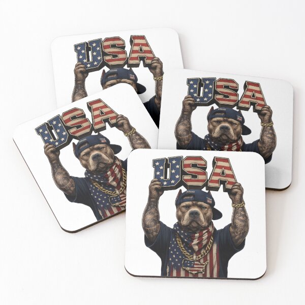 Item preview, Patriotic American Bully Streetwear USA designed and sold by Rightstudio1.