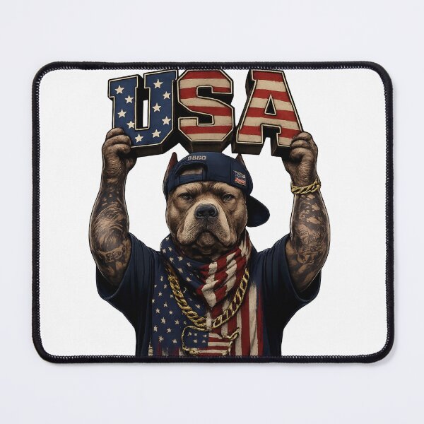 Item preview, Patriotic American Bully Streetwear USA designed and sold by Rightstudio1.