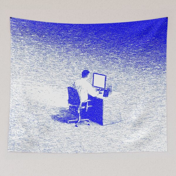 Item preview, Pixel Dreamer at Midnight Desk designed and sold by Venon28.