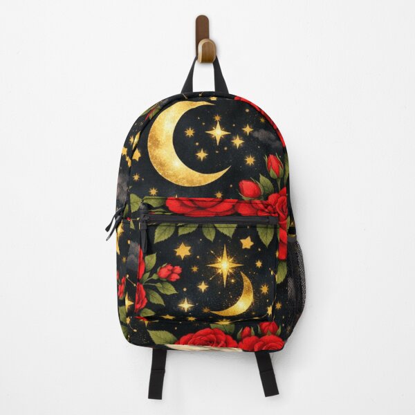 Item preview, Celestial Red Rose pattern- Aesthetic floral pattern design  designed and sold by RiseFemmedom.