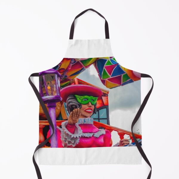 Item preview, Colorful Carnival Parade Float With Masked Figure and Whimsical Festival Decoration designed and sold by Nmallia.
