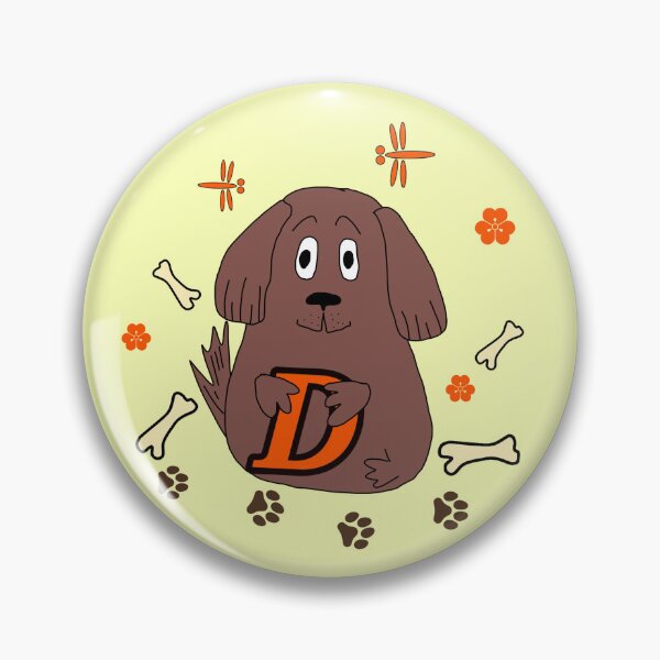 Item preview, Cute Dog Letter D Baby One-Piece Gift designed and sold by illeN-Art-World.